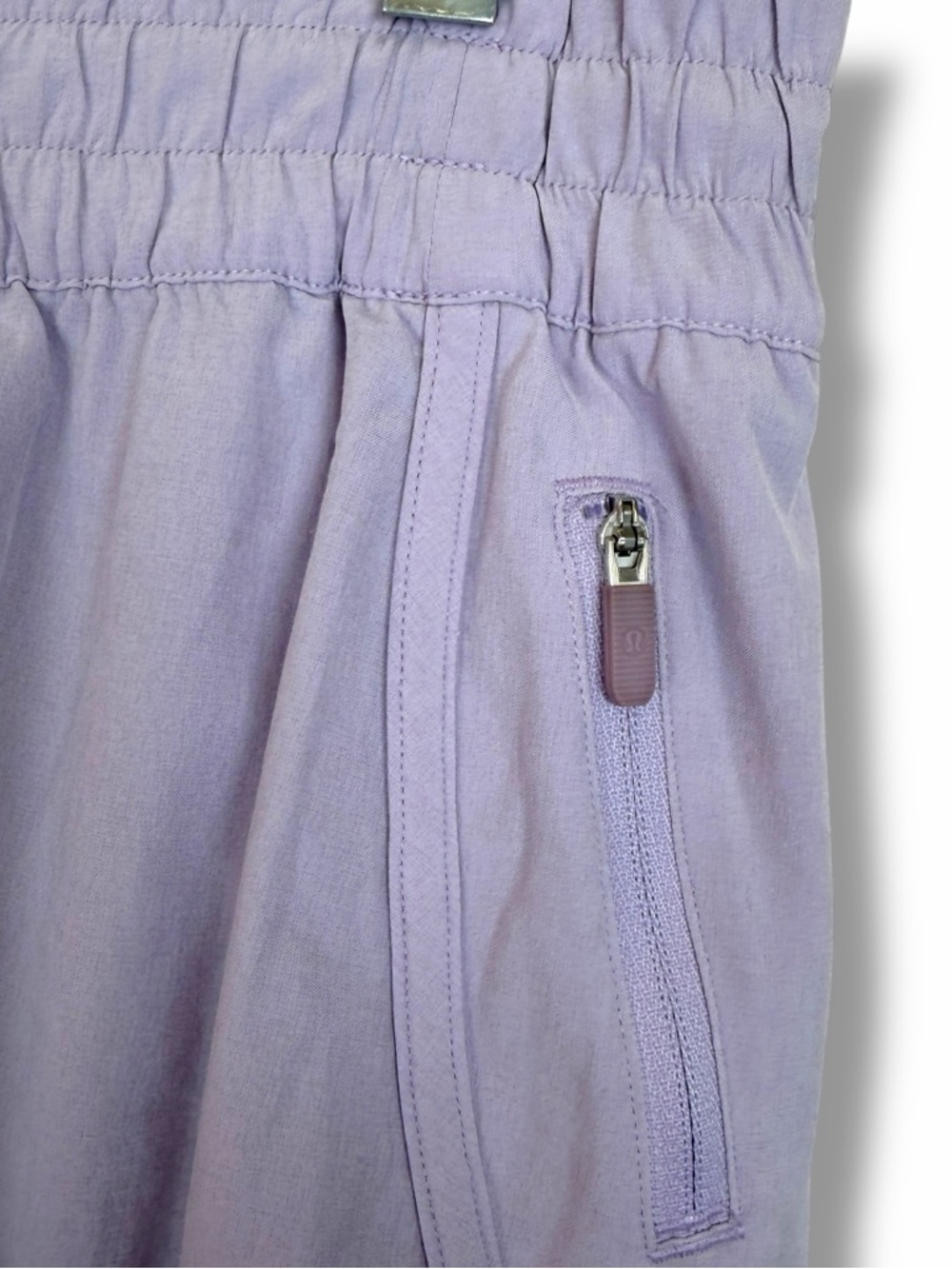 lululemon Tracker Shorts V 4” Sheer Violet SHVL Purple Athletic Running size 12 - Picture 7 of 12